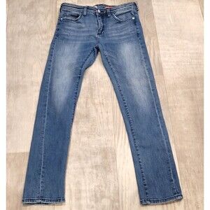 Pilcro Anthropologie Slim Boyfriend Jeans Sz 25 (act 28) Mid Rise Straight Leg